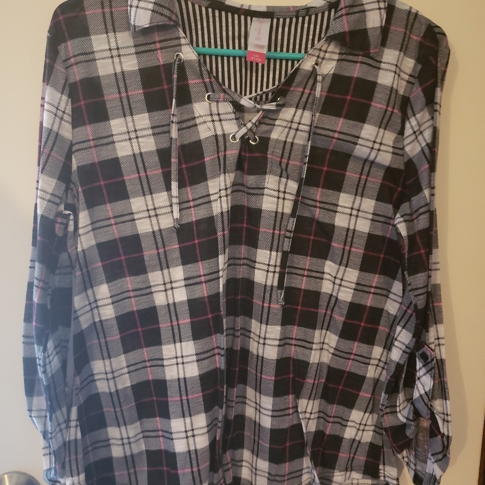Oversized flannel